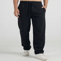 Men’s Sweetpants(Melton) Straight-leg (Black)