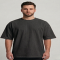 Men’s Oversize (Interlock)T-Shirt Long Sleeve (Darkgray)