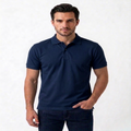 Men’s Regular Fit (Polo) T-Shirt Short Sleeve (Navy blue)