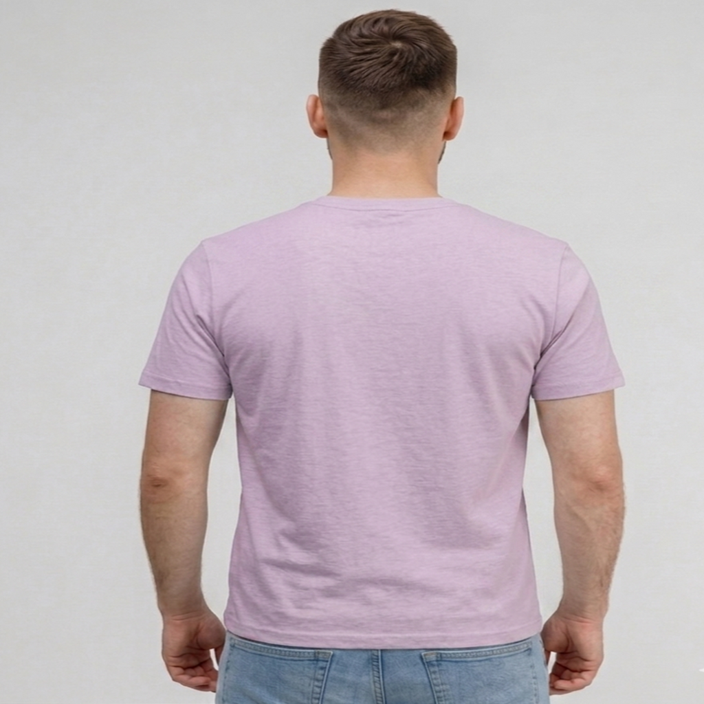Men’s Regular Fit (Parasola) T-Shirt Short Sleeve (Mauve)