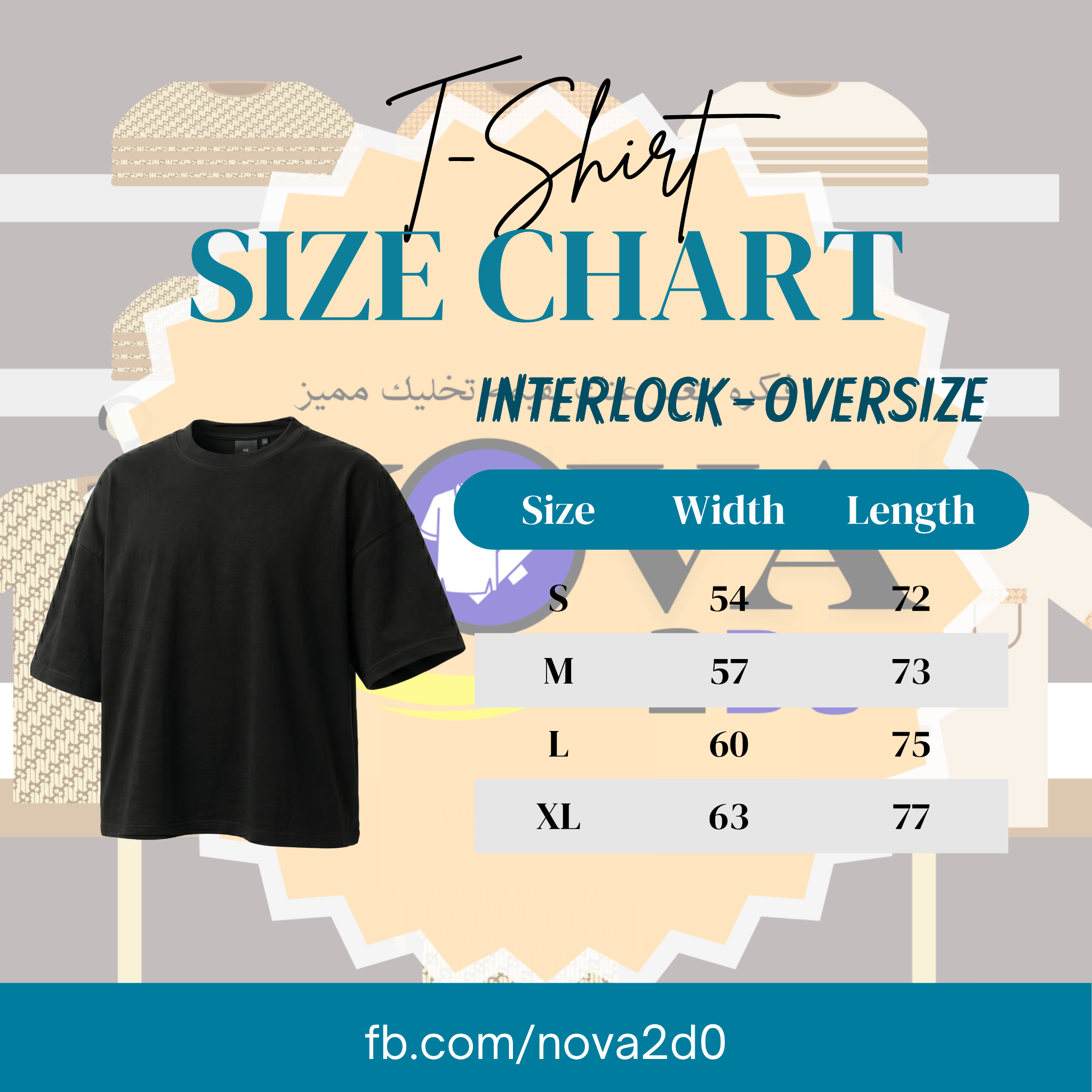 Men’s Oversize (Interlock)T-Shirt Long Sleeve (Burgundy)