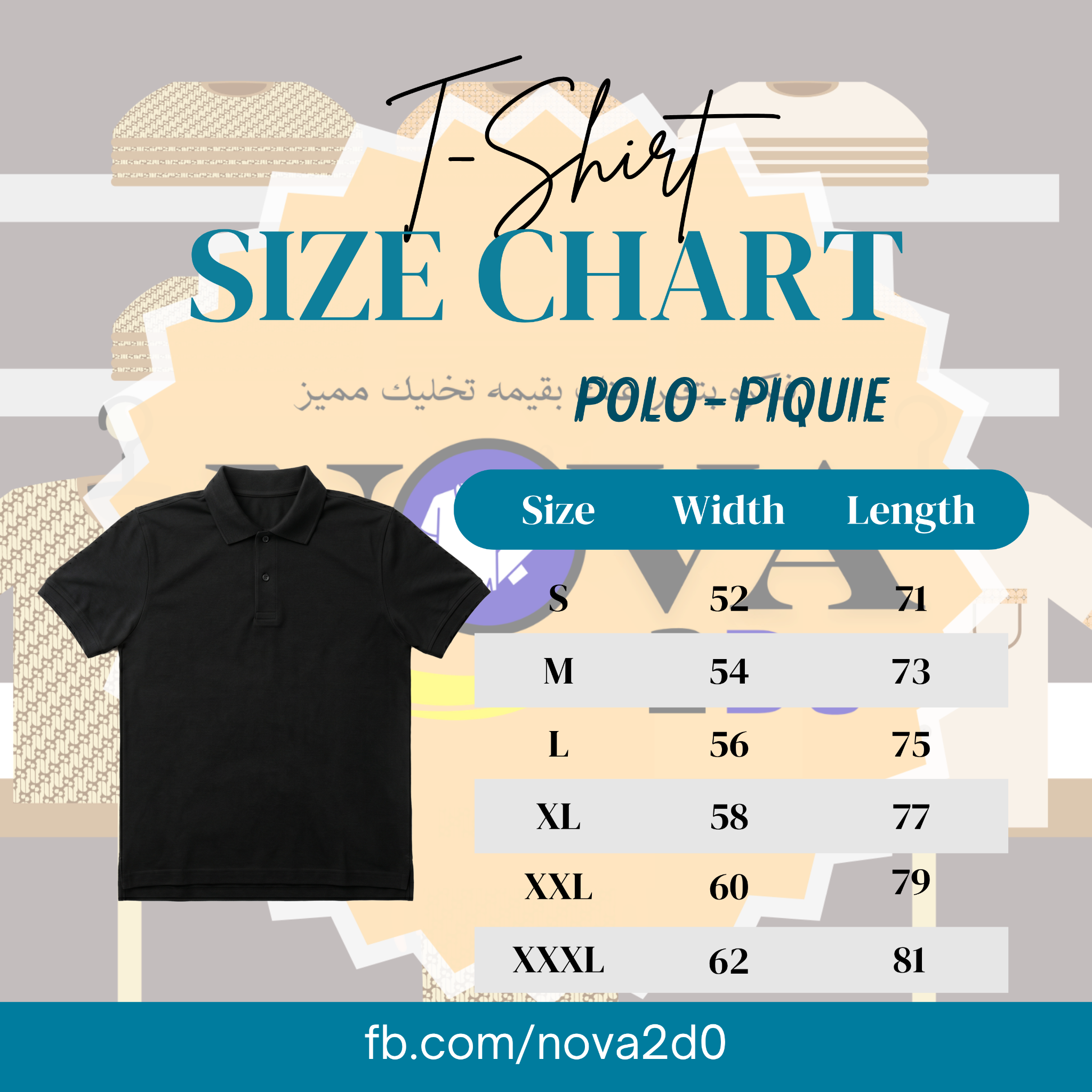 Men’s Regular Fit (Polo) T-Shirt Short Sleeve (Black)