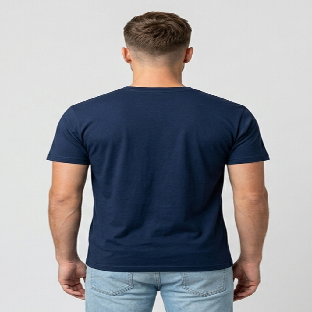 Men’s Regular Fit (Parasola) T-Shirt Short Sleeve (Navy blue)